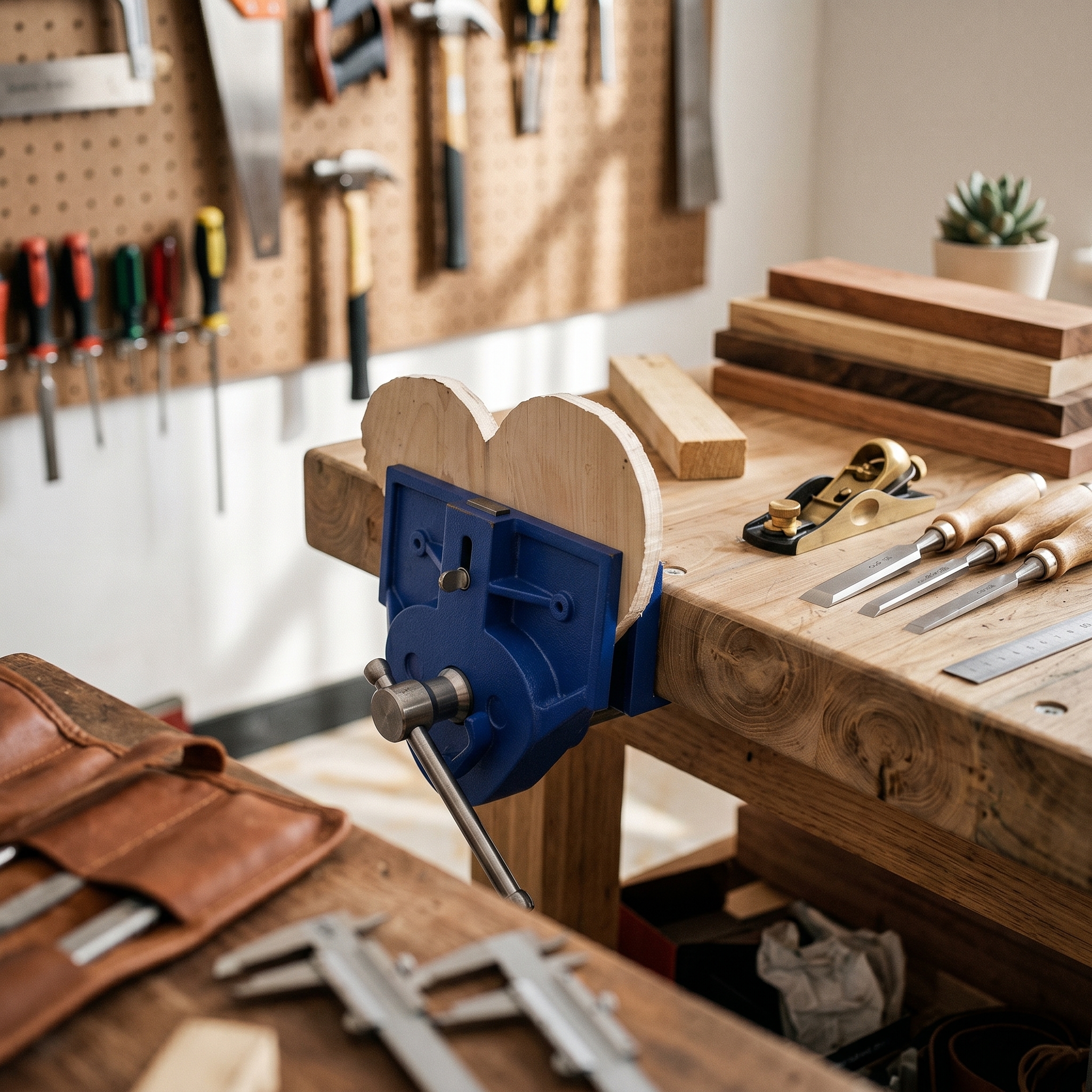 Woodworking Bench Vise - Woodworking Bench Clamp Cast Iron Workbench