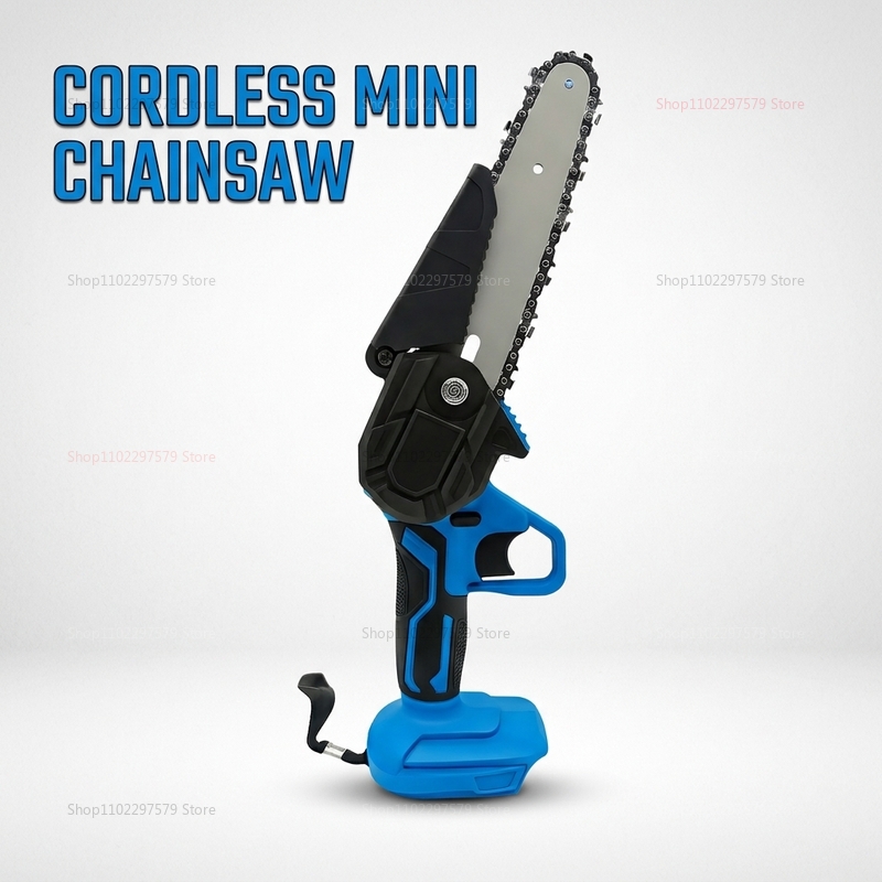 Woodworking Yard Projects - 6 Inch Cordless Electric Chainsaw Rechargeable