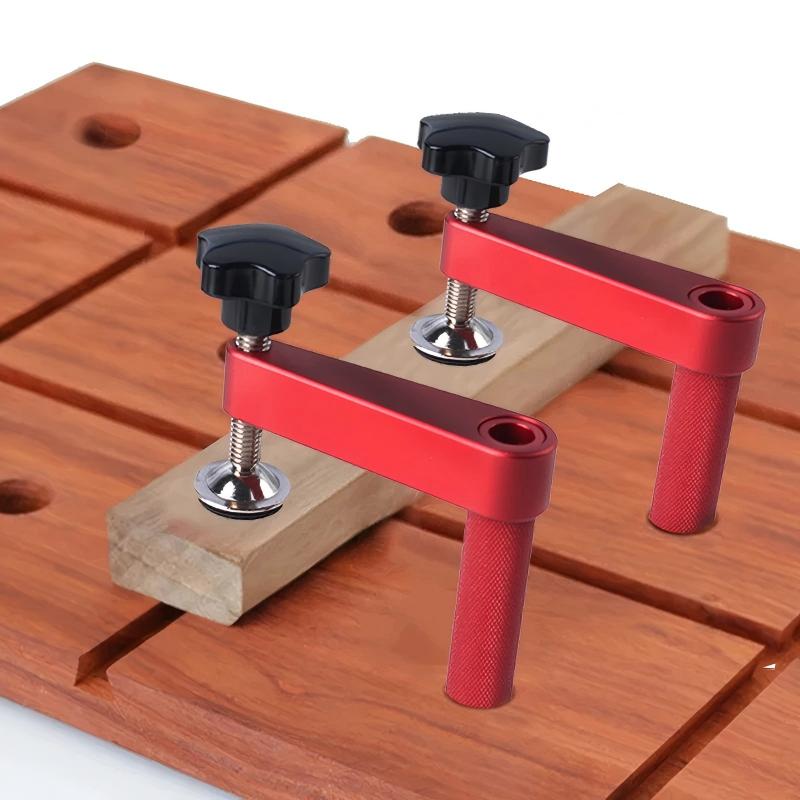 Woodworking Joinery - 1/2Pc Bench Dog Clamp,19mm/20mm Stable Dog