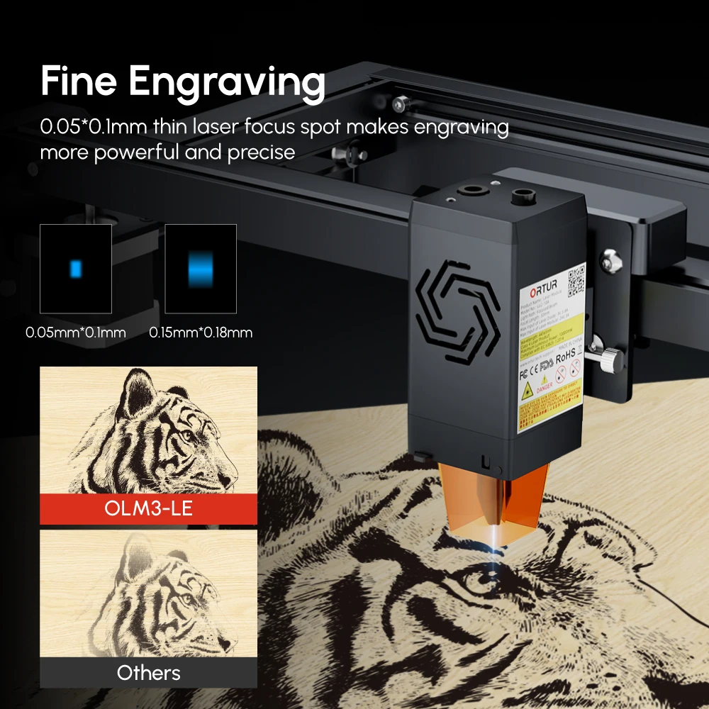 ORTUR OLM3 LE 10w Laser Engrav – обзор и цена Woodworking Apps