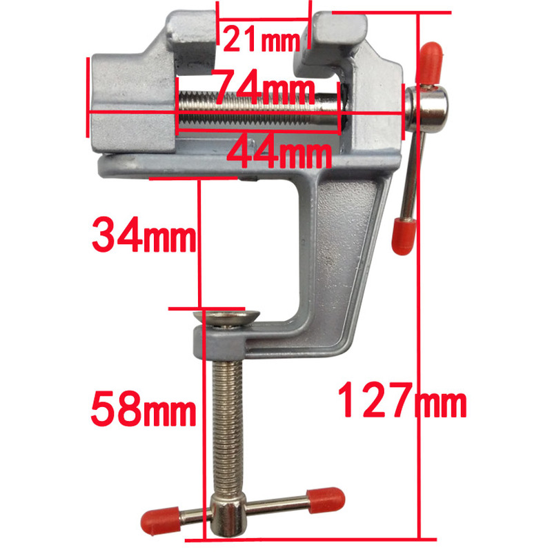Aluminum Mini Table Clamp Smal – обзор и цена Woodworking Bench Vise
