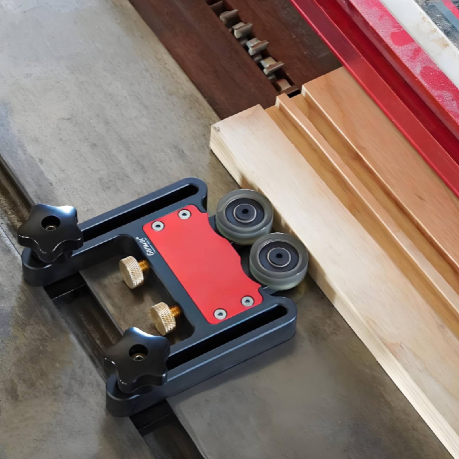 Featherboard Anti-Kickback Tab – обзор и цена Woodworking Kickback