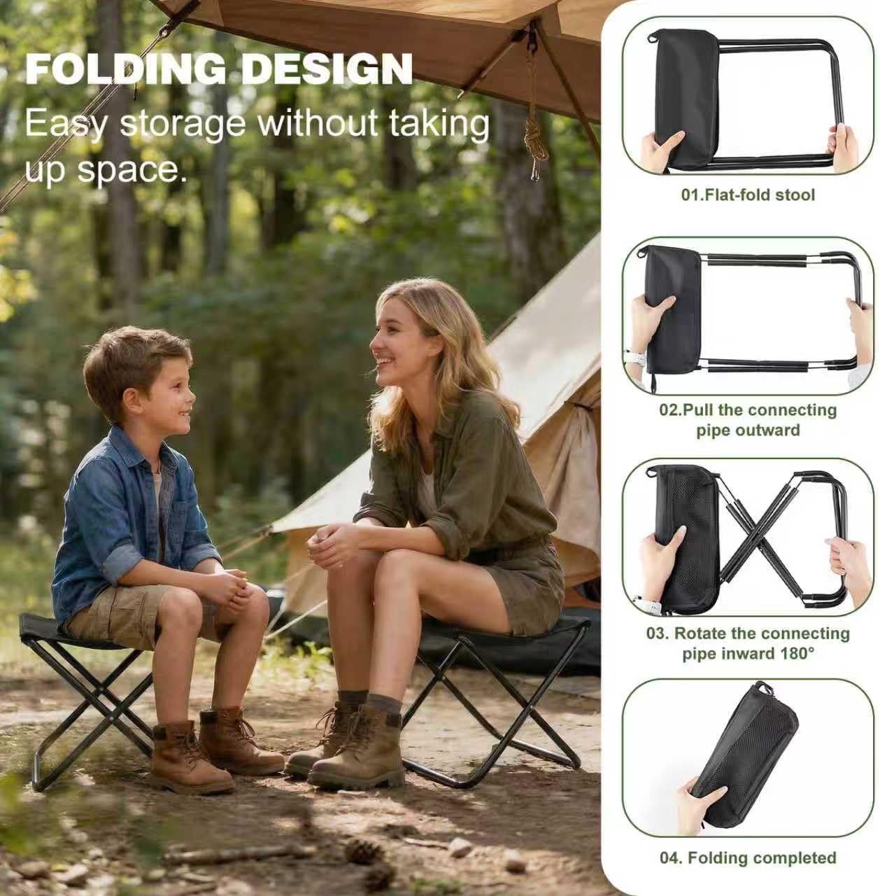 GMOX Camping Stool Portable Ch – обзор и цена Woodworking Outdoor Furniture
