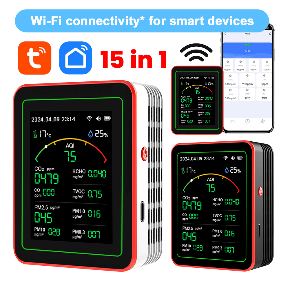 Tuya WiFi 15-in-1 Household CO – обзор и цена Woodworking Apps