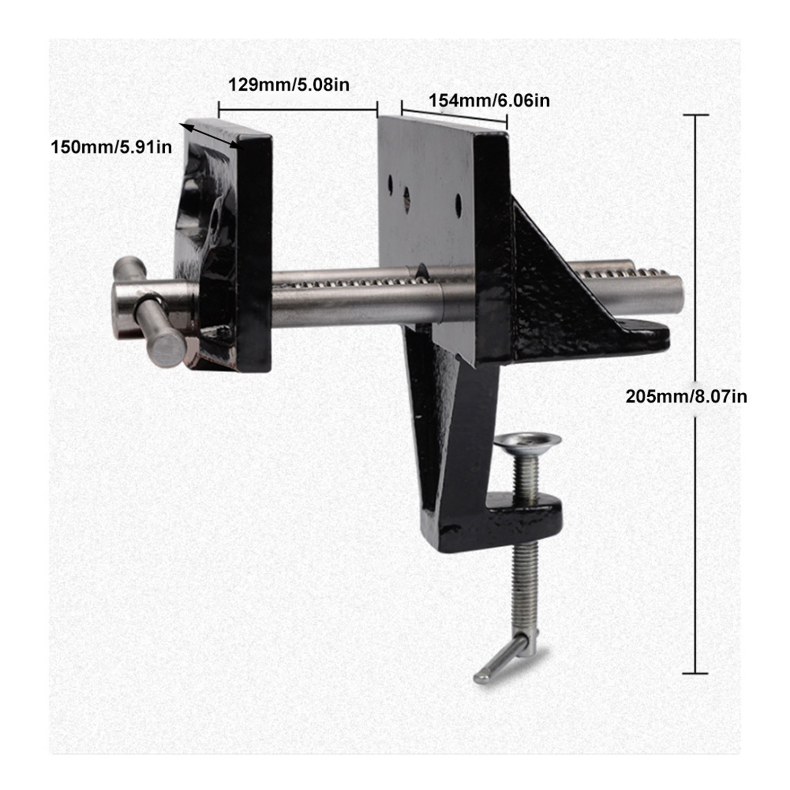 Cast Iron Table Vise Quick Ope – обзор и цена Woodworking Bench Vise