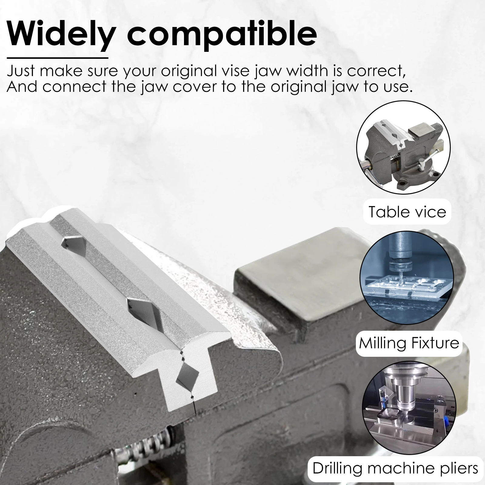 Magnetic Vise Jaws 4/5/6inch V – обзор и цена Woodworking Bench Vise