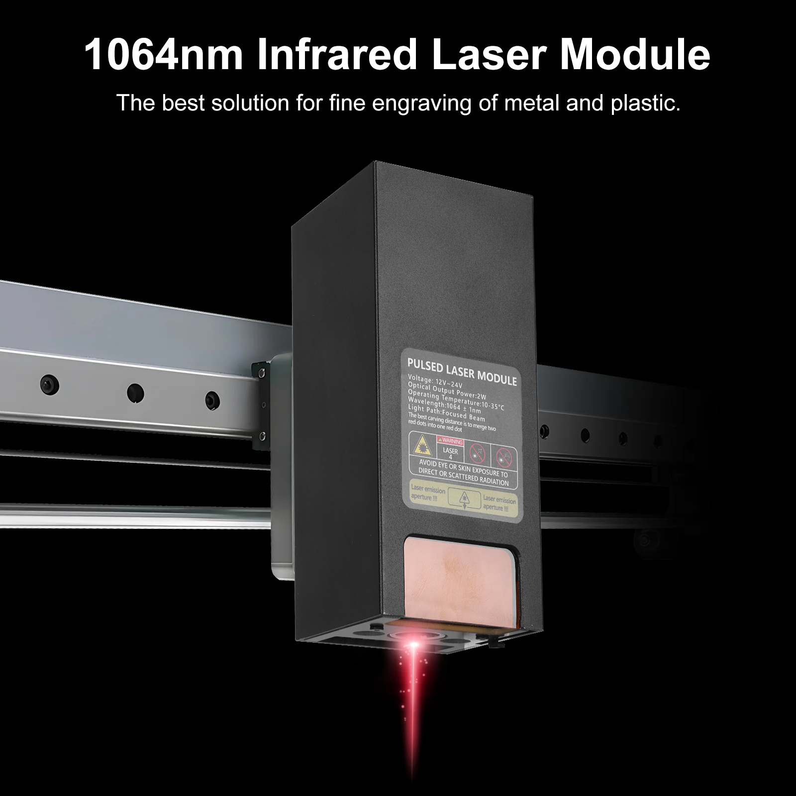 Pulsed Laser Module Laser Head – обзор и цена Woodworking Laser