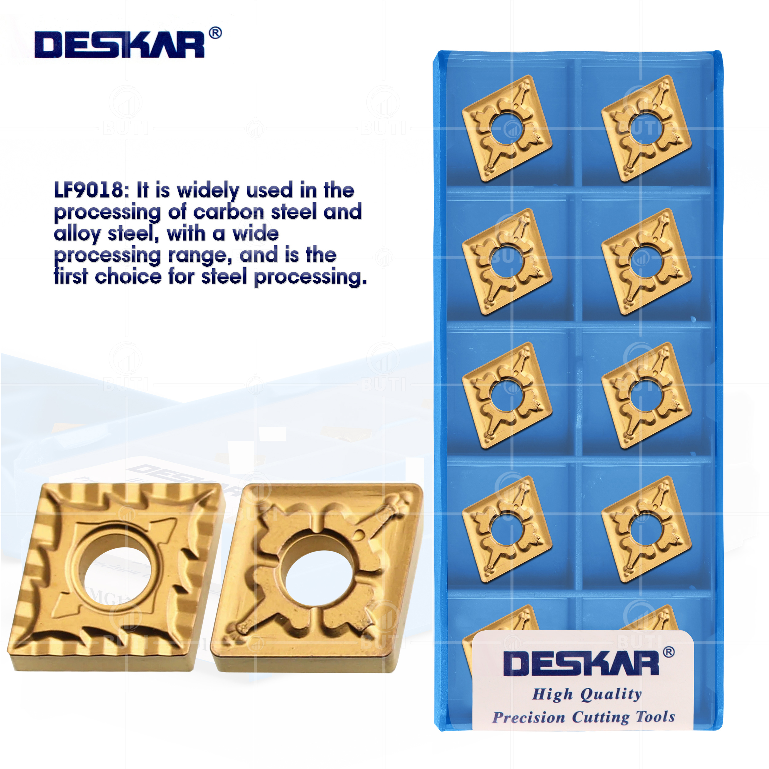 DESKAR 100% Original CNMG12040 – обзор и цена Parting Tool Lathe