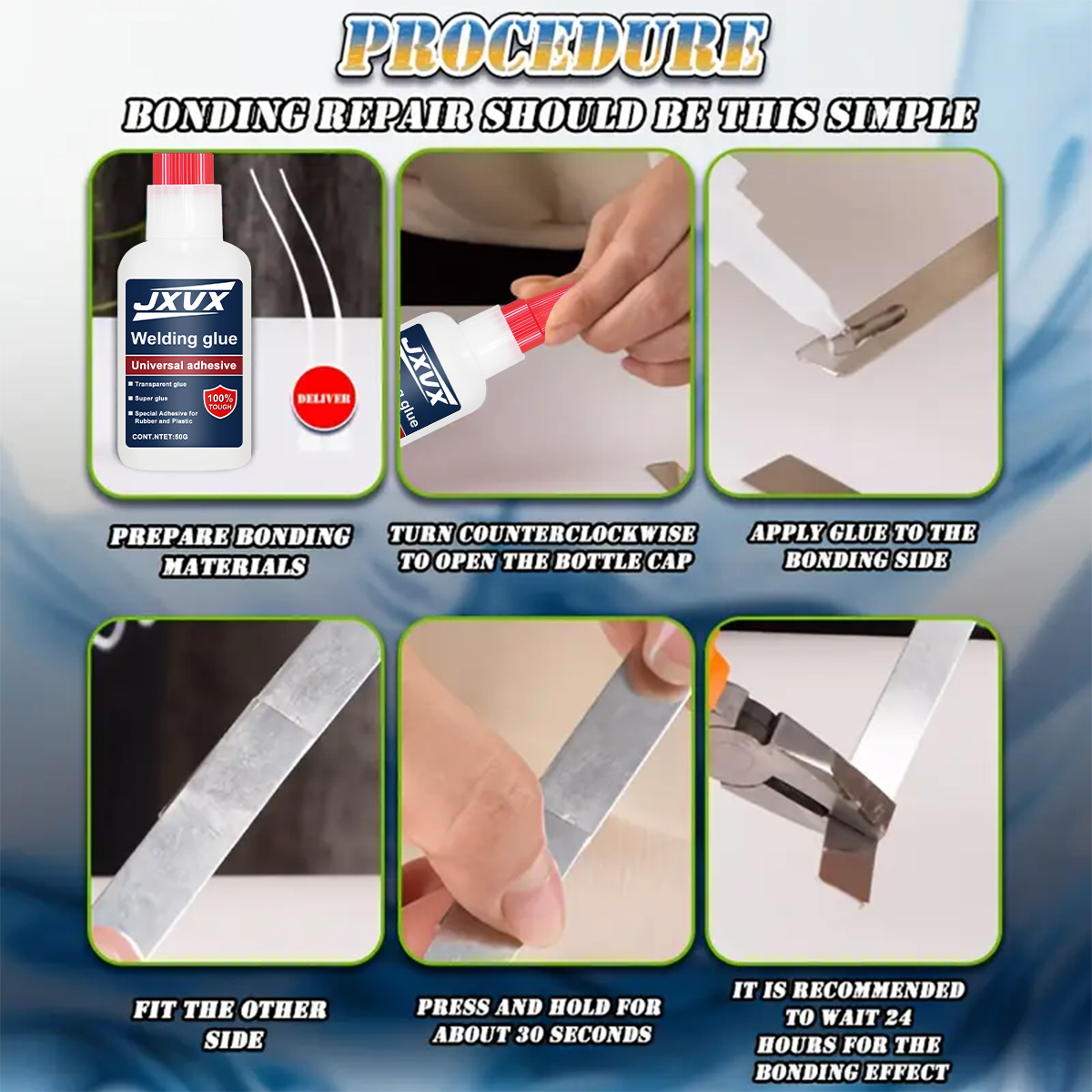 JXVX  Extra Strong Oily SuperG – обзор и цена Woodworking Glue