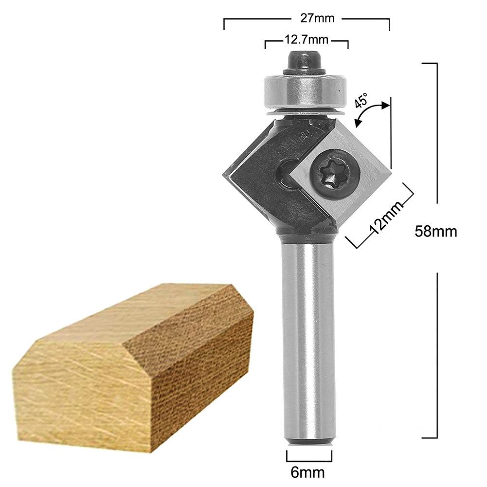 Milling Cutter Router Bit Trim – обзор и цена Woodworking Kickback