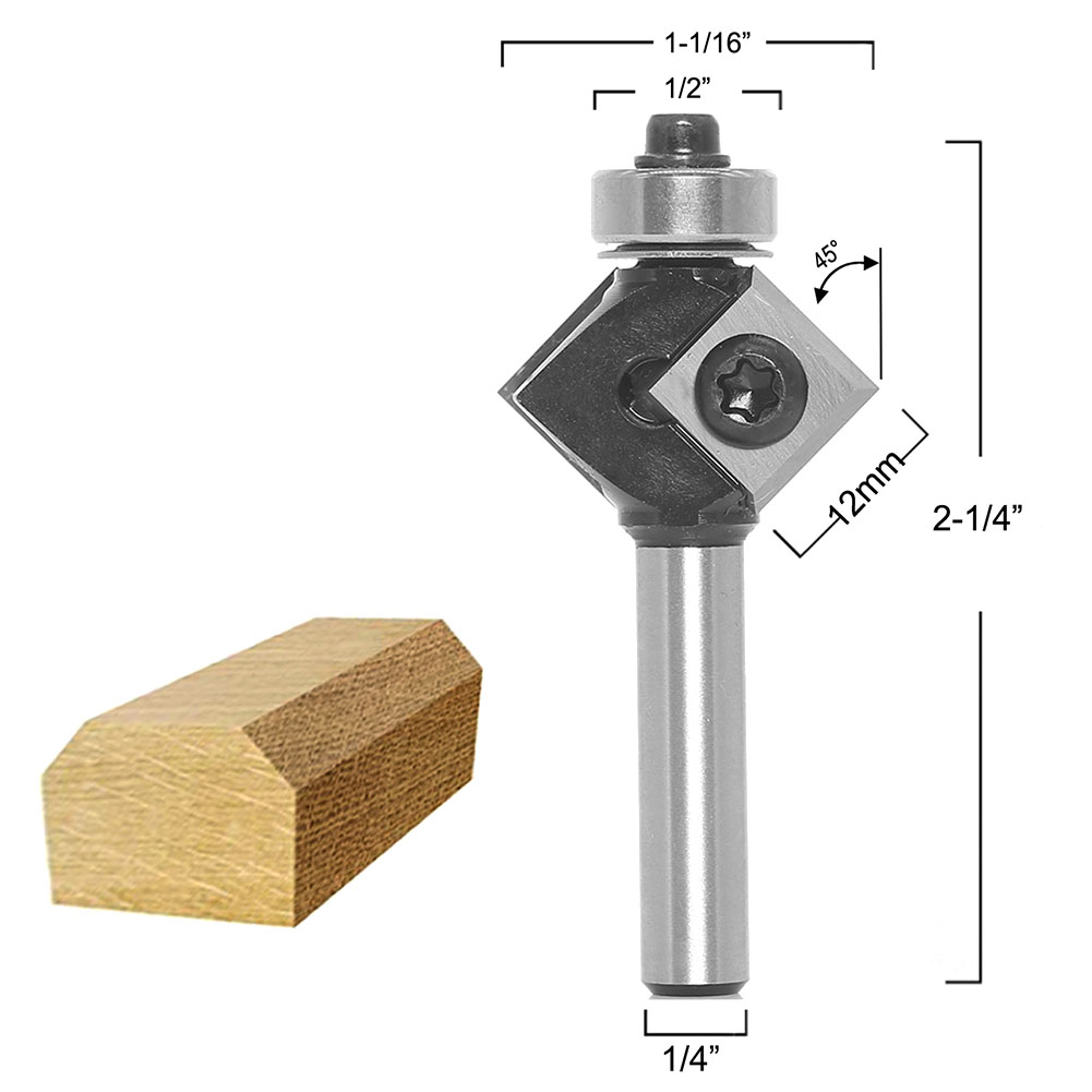 Milling Cutter Router Bit Trim – обзор и цена Woodworking Kickback