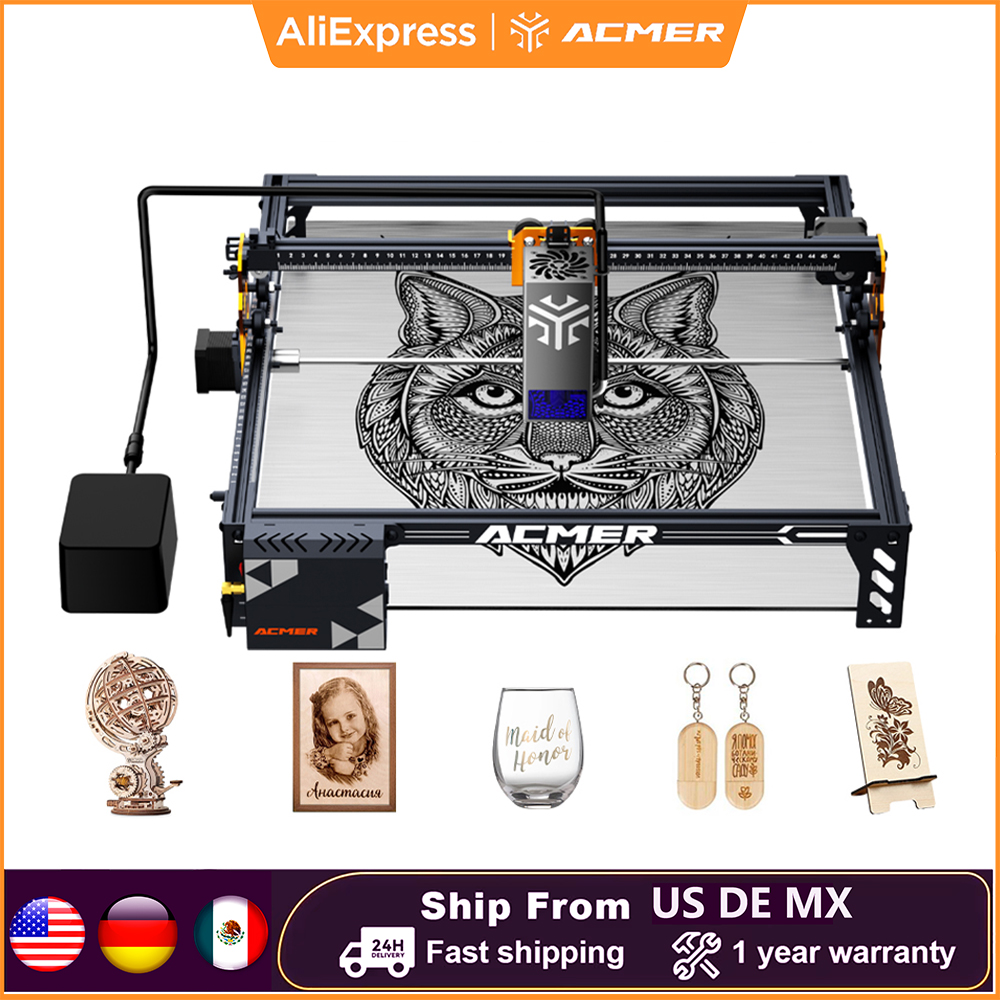 ACMER P1 S PRO 20W 10W 6W Lase – обзор и цена Woodworking Apps