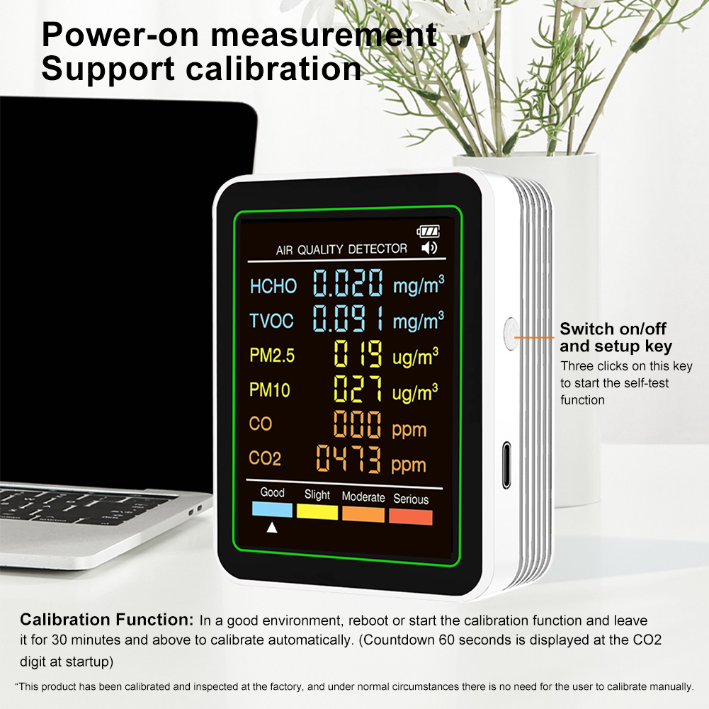 6-in-1 Air Quality Meter Real- – обзор и цена Woodworking Japanese Tools