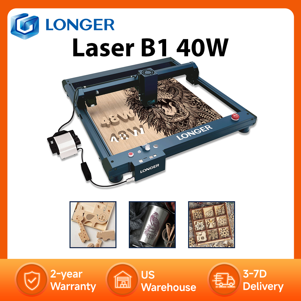 LONGER Laser B1 40W Engraver C – обзор и цена Woodworking Apps