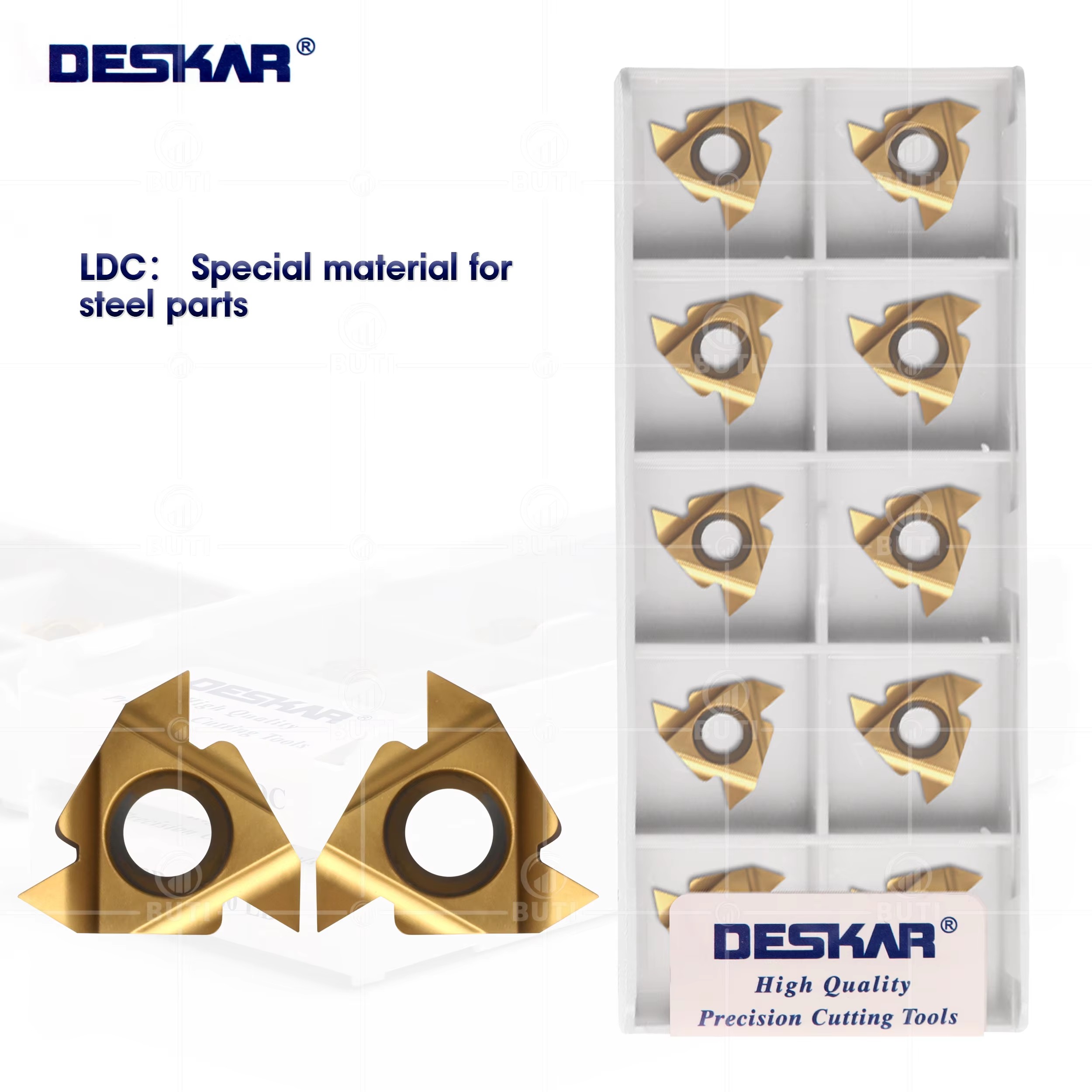 DESKAR 100% Original 16ER 16IR – обзор и цена Parting Tool Lathe